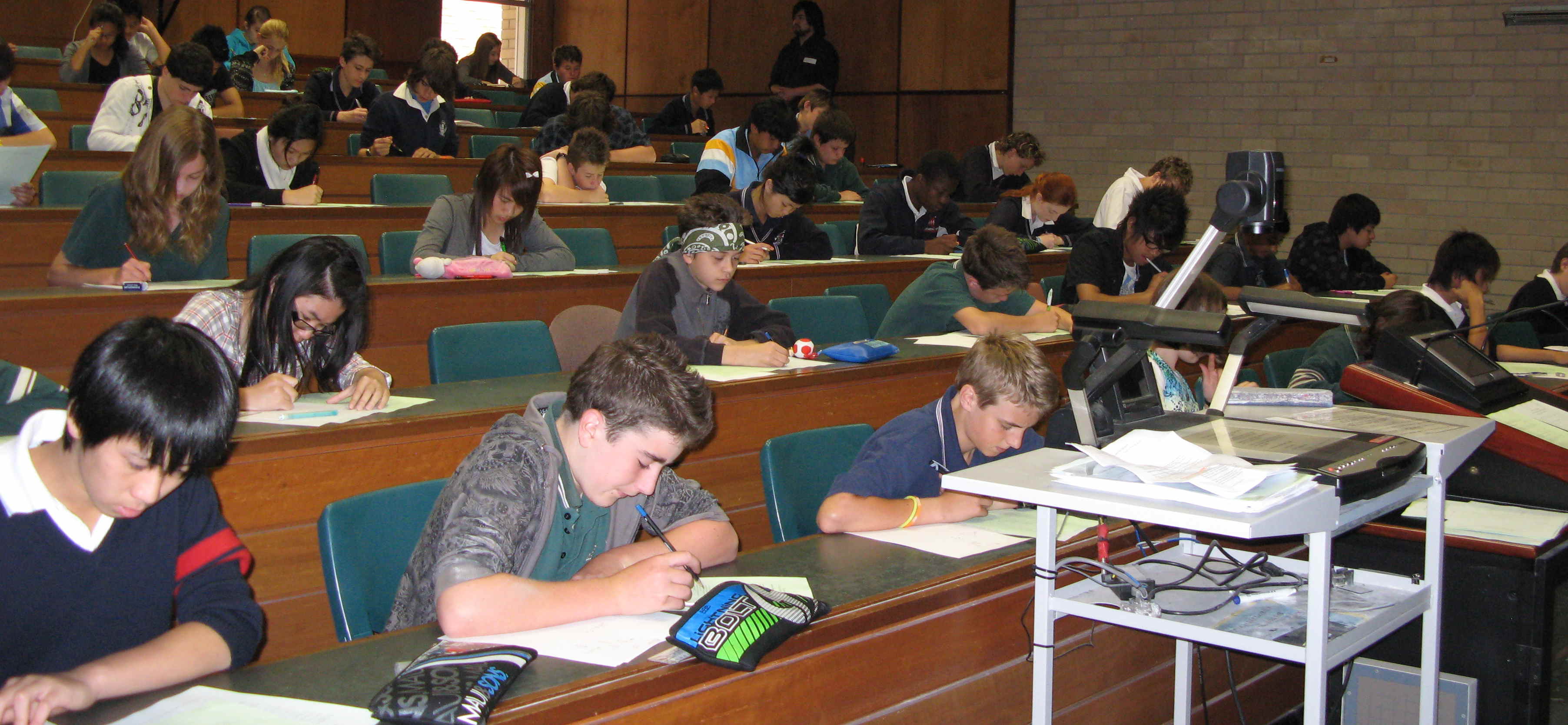 WAJO 2010: Individual Competition in Blakers Lecture Theatre