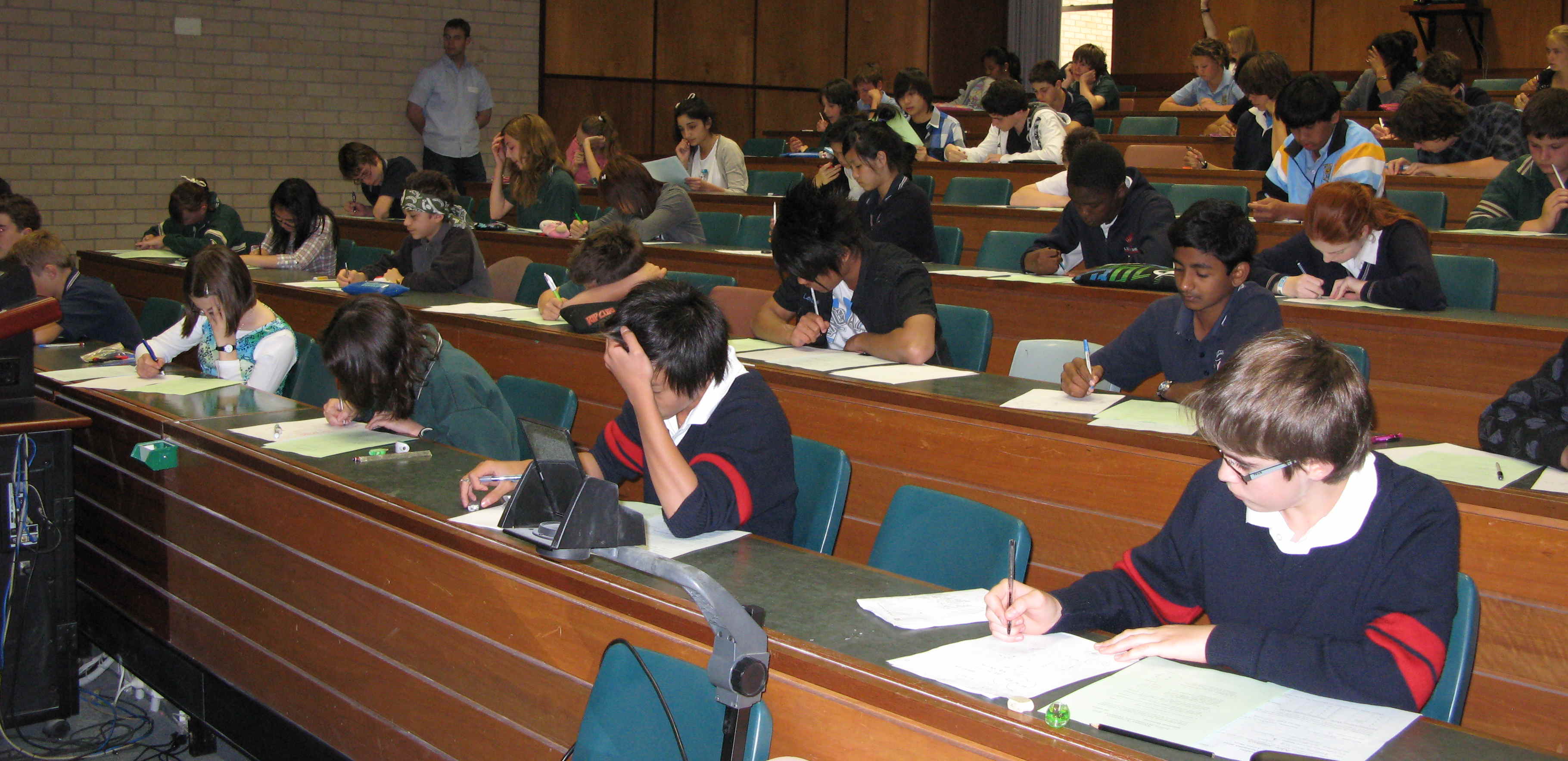 WAJO 2010: Individual Competition in Blakers Lecture Theatre