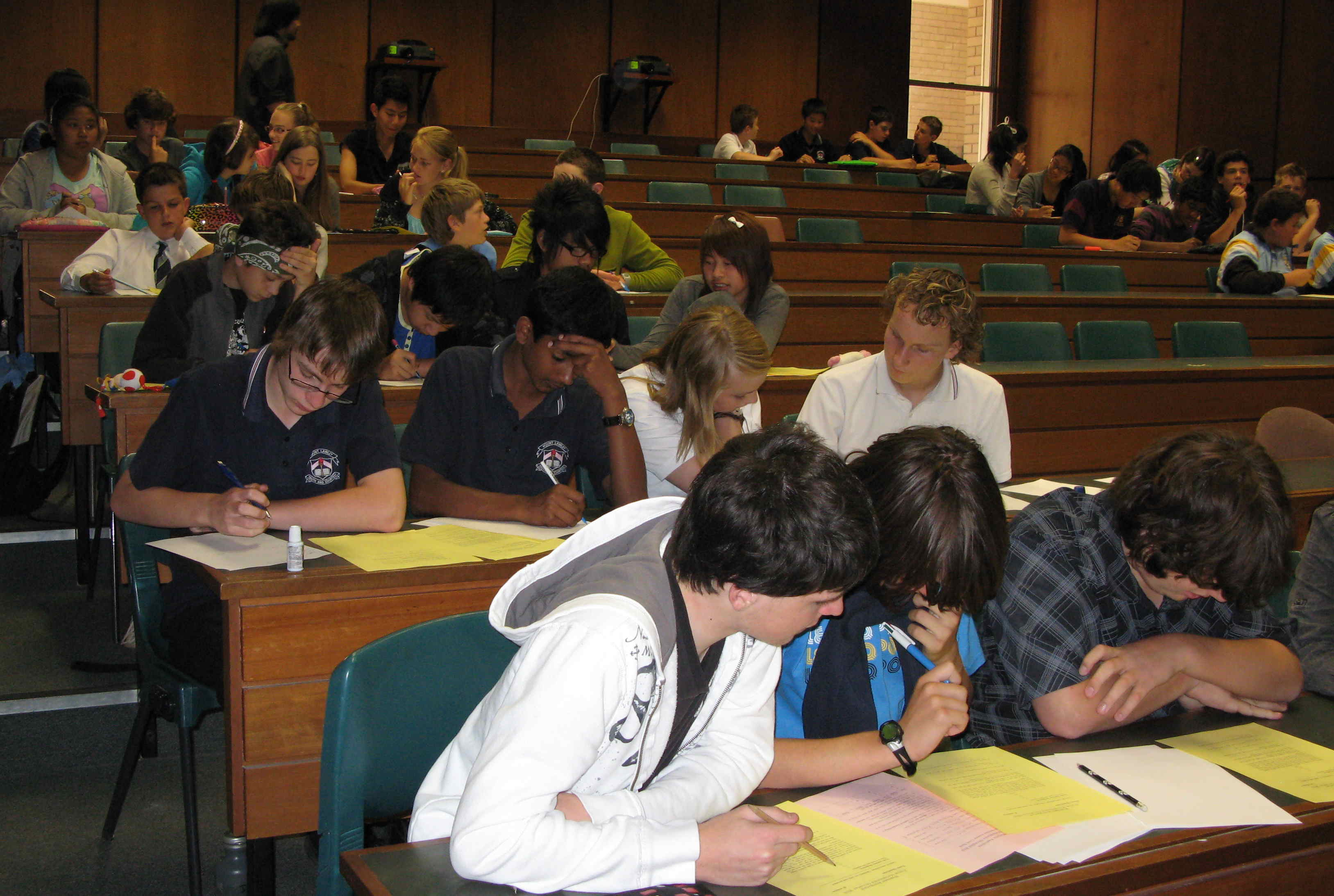 WAJO 2010: Team Competition in Blakers Lecture Theatre