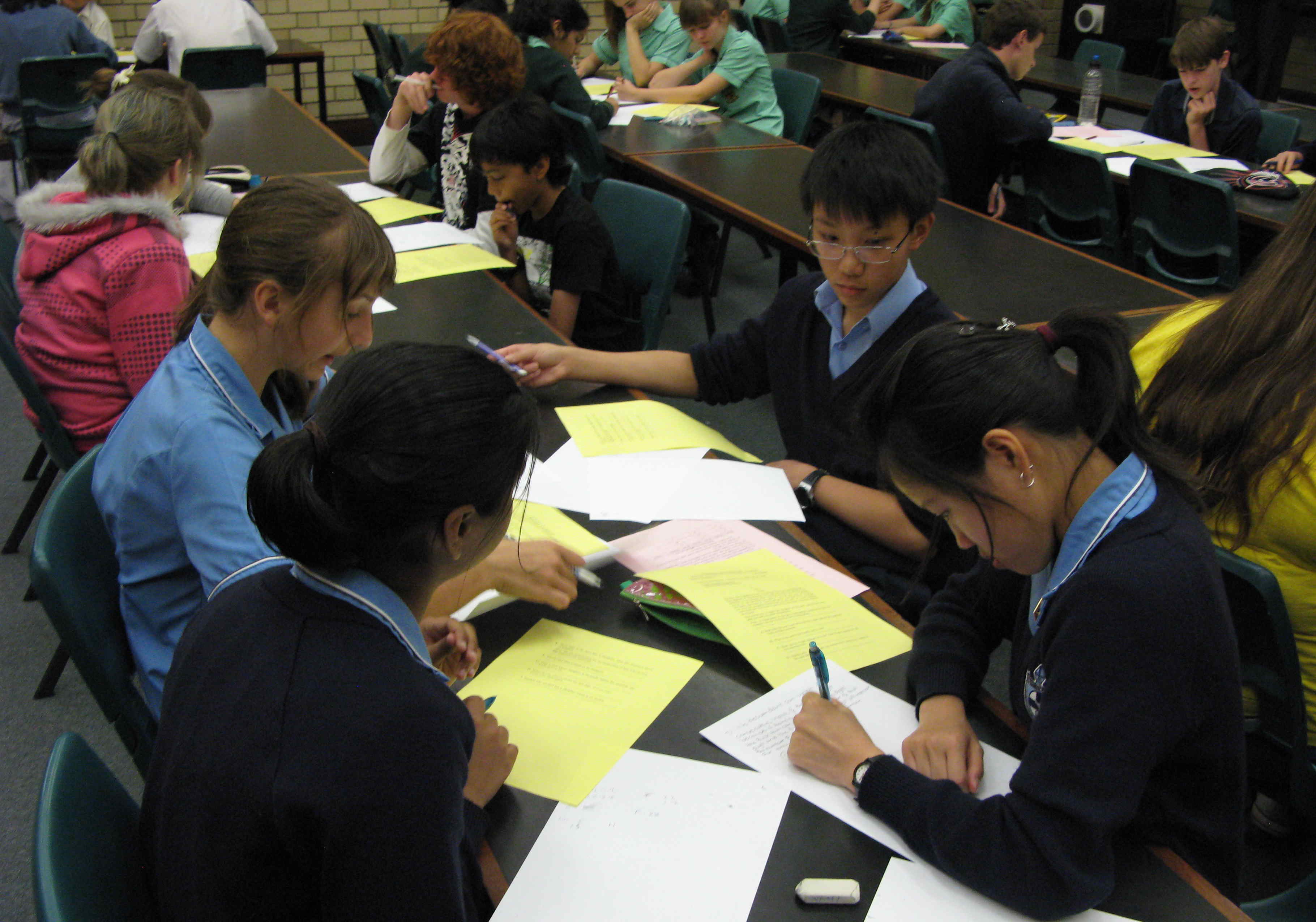 WAJO 2010: Team Competition in Maths Lecture Room 1