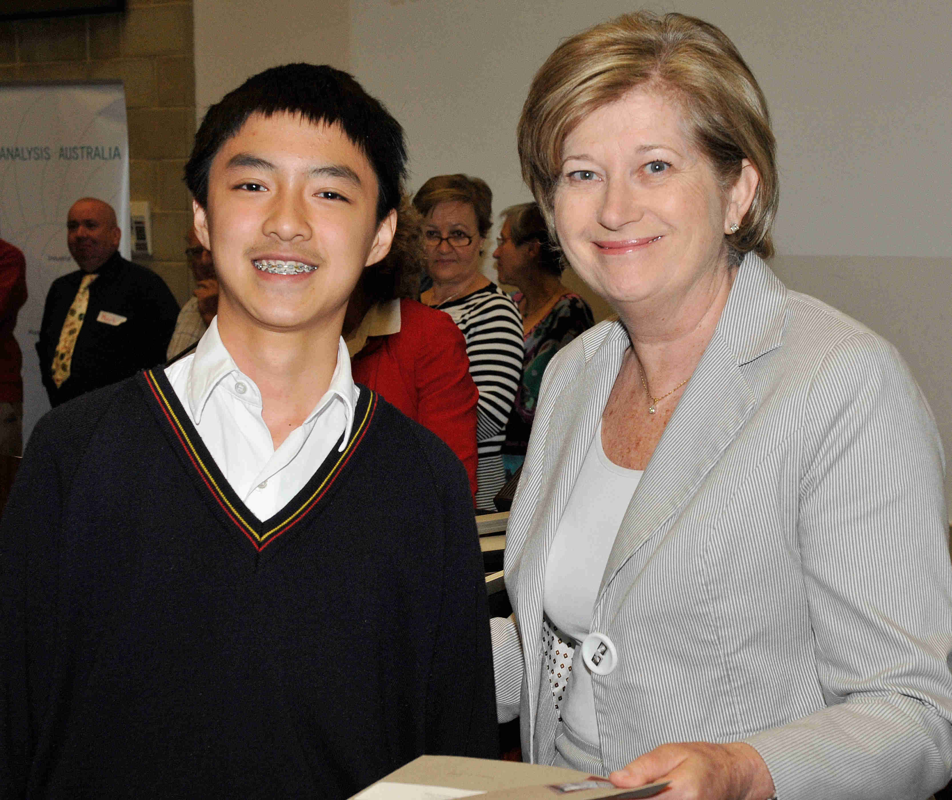 WAJO 2010 Awards: Individual - Year 9 - Special Prize (Minister for Education Award)