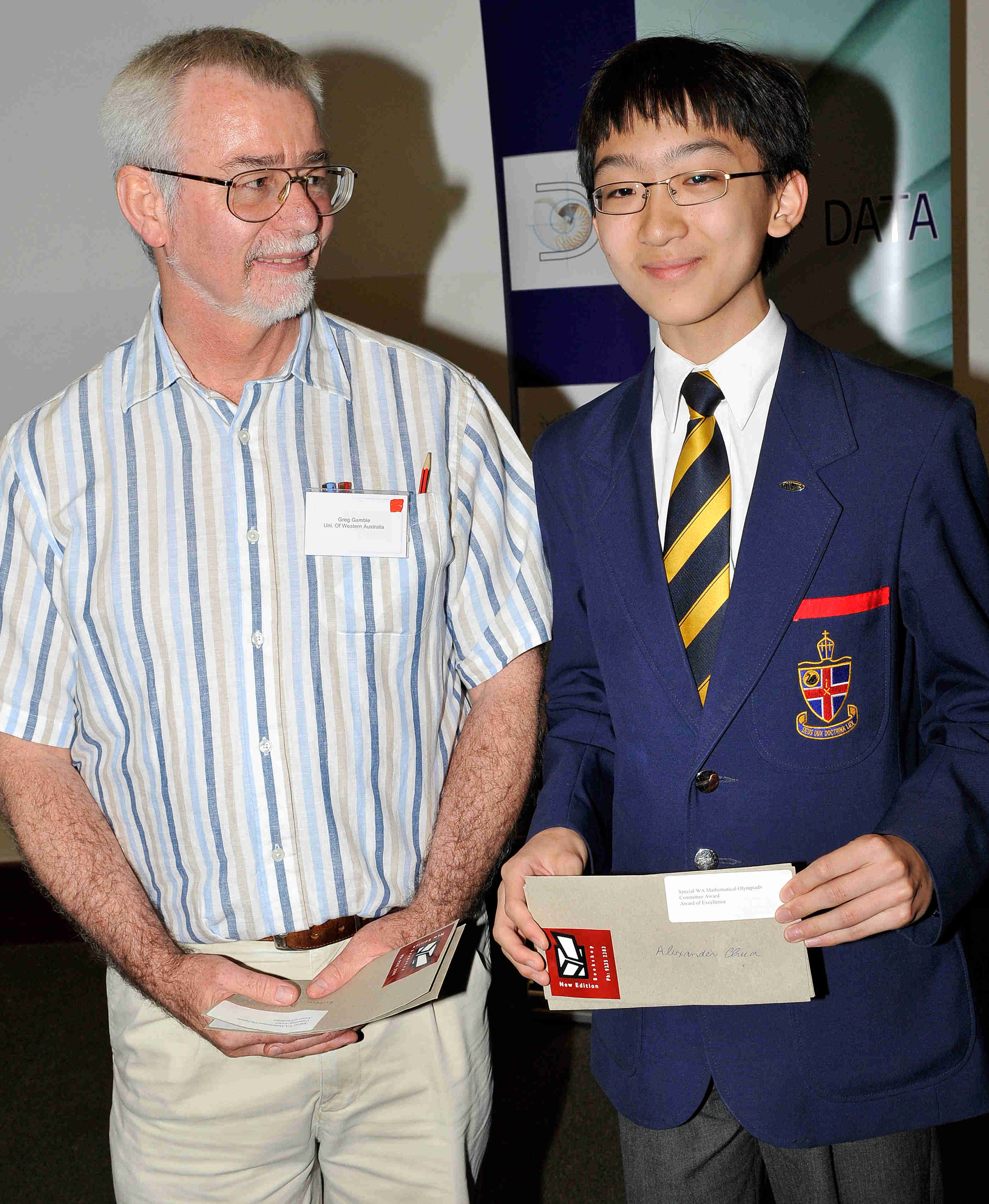 WAJO 2010 Awards : Special WAMOC Award: Alexander Chua (Year 9, Christ Church GS)